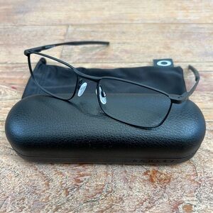 Oakley Barrelhouse OX3173-01 Matte Black Eyeglasses Frame 52mm